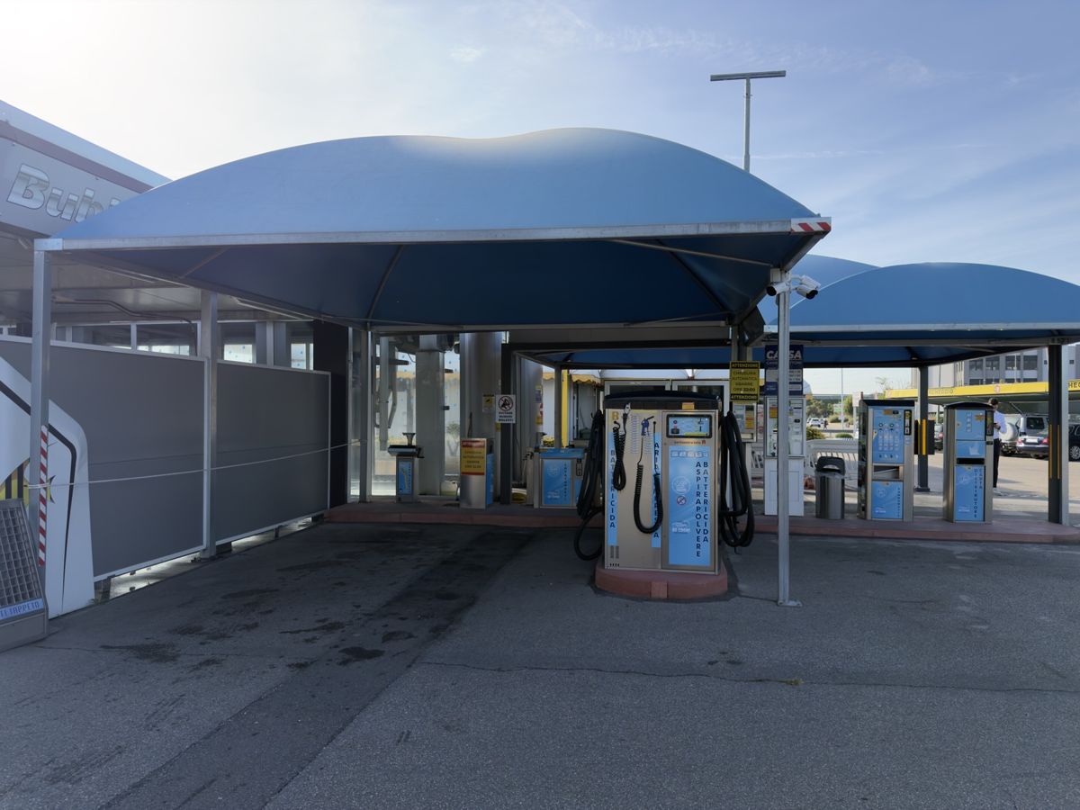 La cupola dell'area self-service